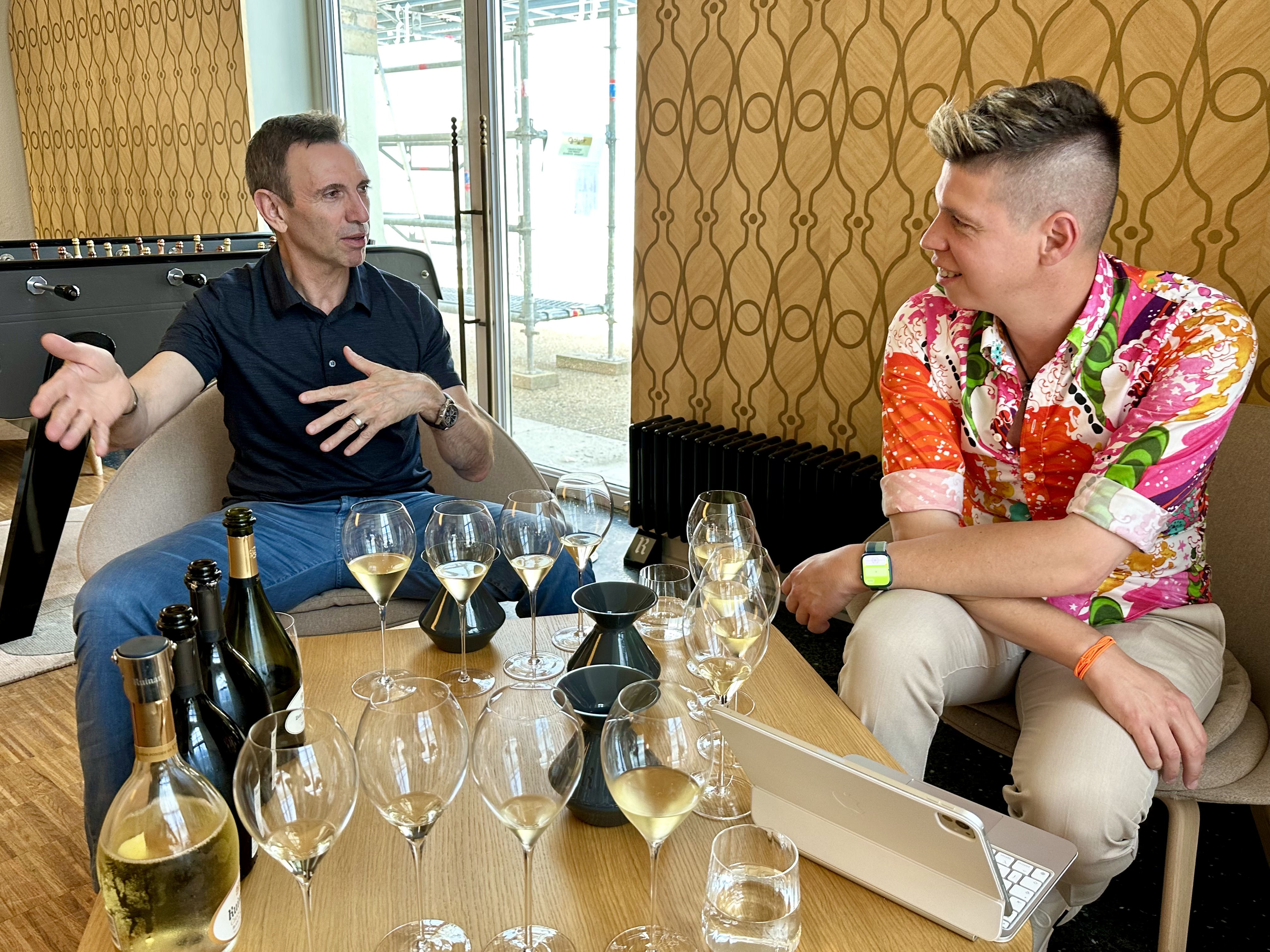 Mate Hajdu in an in-depth professional conversation