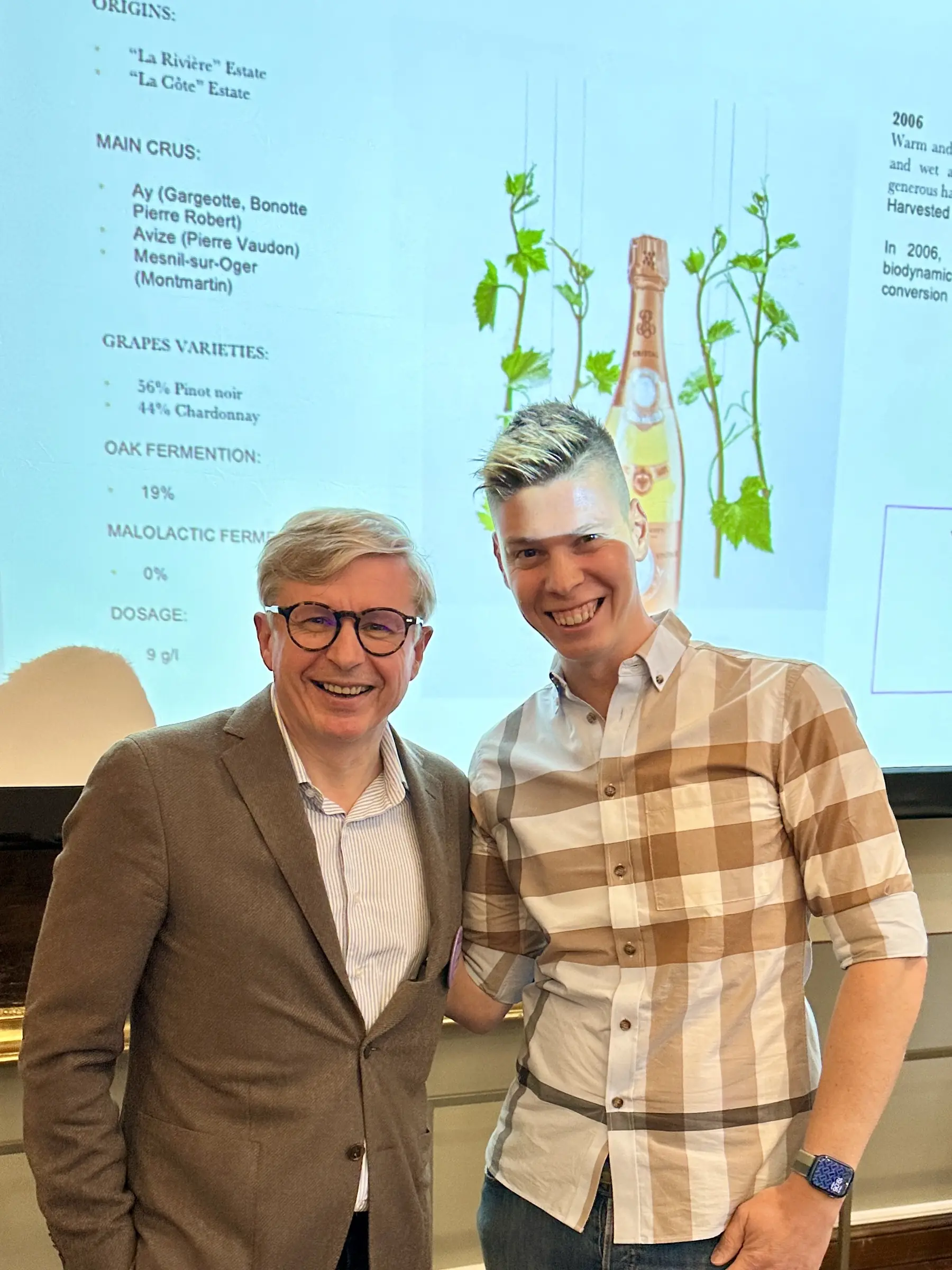 Mate Hajdu with Jean-Baptiste Lécaillon in Helsinki